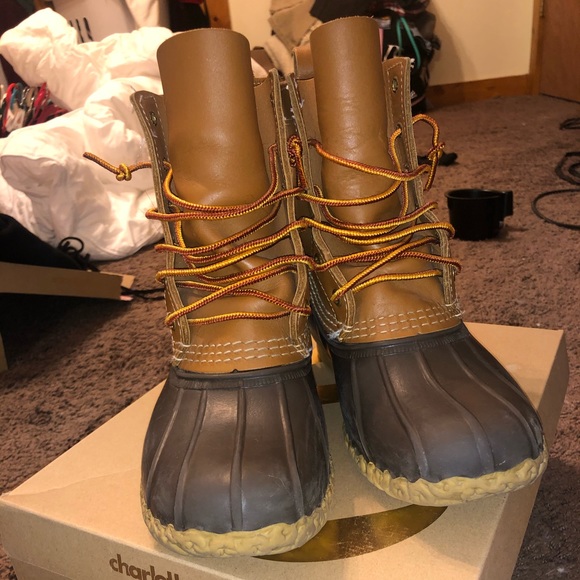 poshmark bean boots